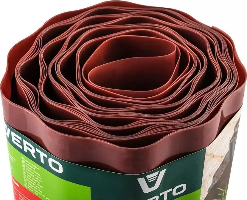 Obrzeże Vejos apvadas 10 cm x 9 m, rudas