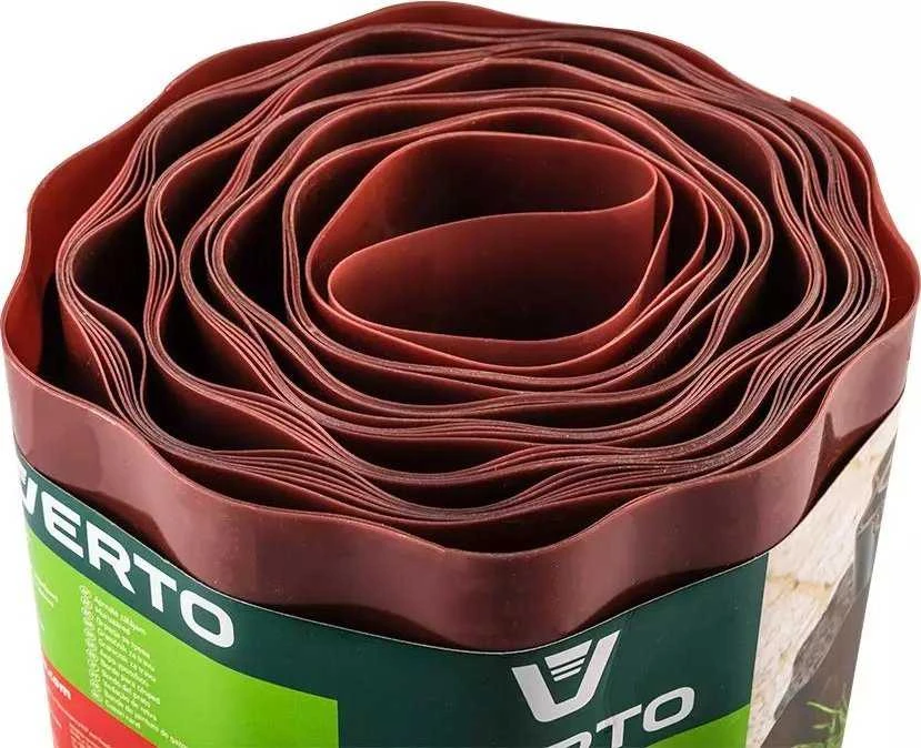 Verto Obrzeże Vejos apvadas 15 cm x 9 m, rudas