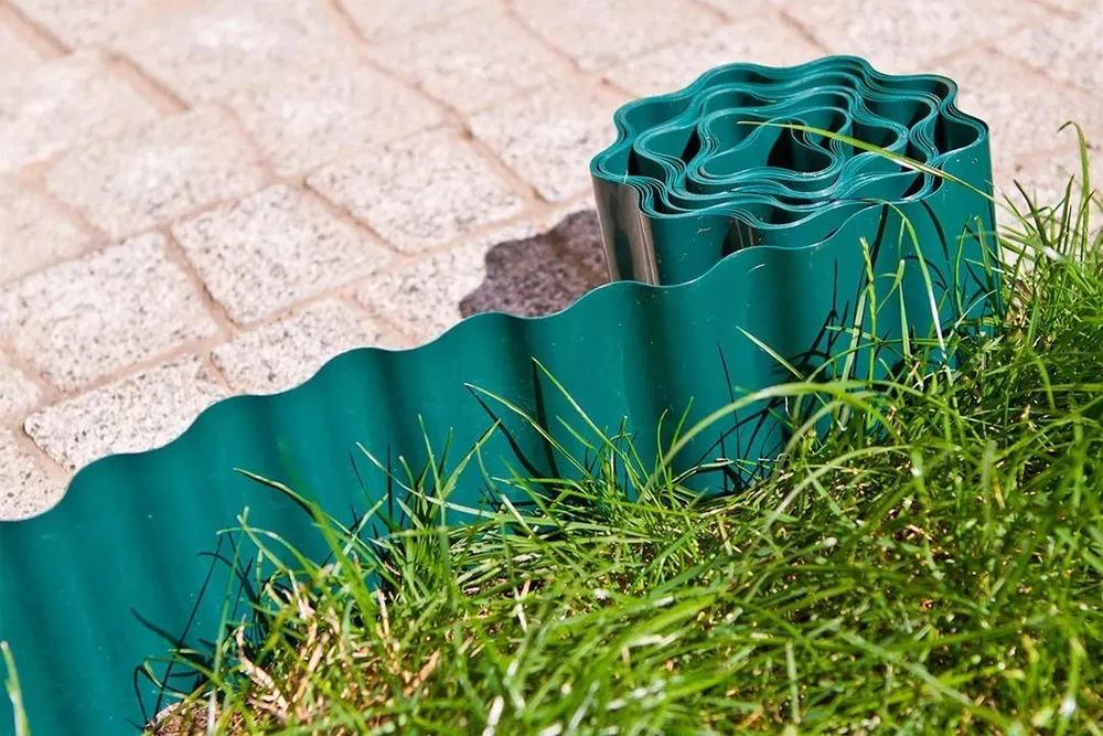 Obrzeże Vejos apvadas 15 cm x 9 m, žalias
