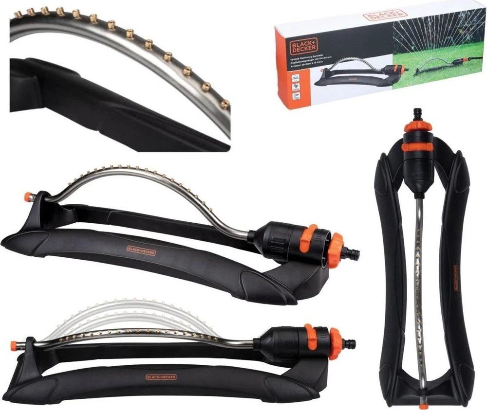 Black & Decker Osciliuojantis purkštuvas su 19 purkštukų Juodas & Decker