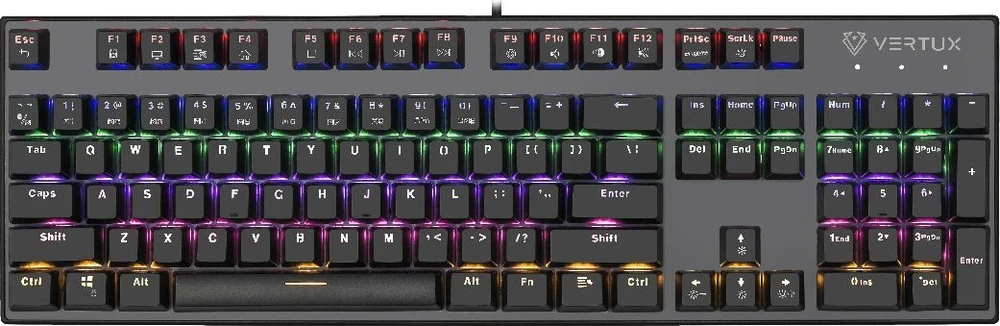 Klaviatūra Vertux Tactical Mechaninė