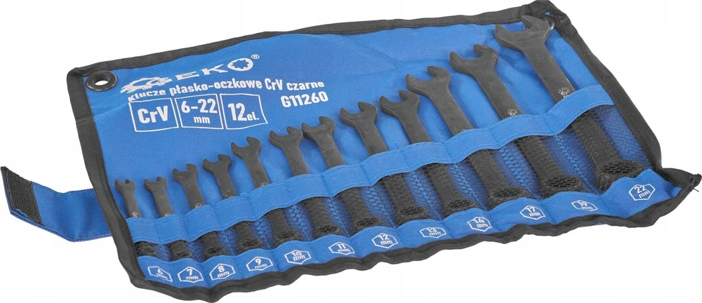 Veržliarakčiai Geko CRV-juodi 6-22mm 12vnt. (20)
