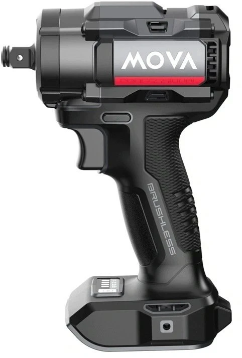 Veržliasukis smūginis Mova Bešepetėlinis 20V 380Nm 1/2'' (PW380B)