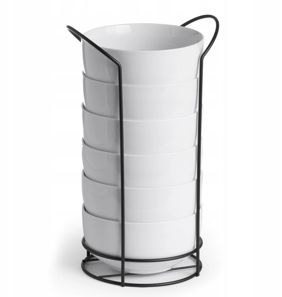 Vessia 6 dubenėlių rinkinys su stovu, 800 ml