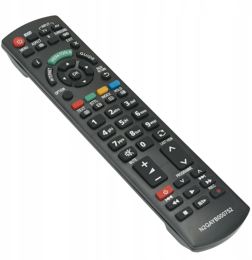 Vestv HQ LXP1112 universalus – visos funkcijos analoginis nuotolinio valdymo pultas skirtas Panasonic televizorių modeliams N2QAYB000752