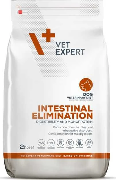 VET EXPERT Veterinarinė dieta žarnyno šalinimo šuniui – sausas šunų maistas – 2kg