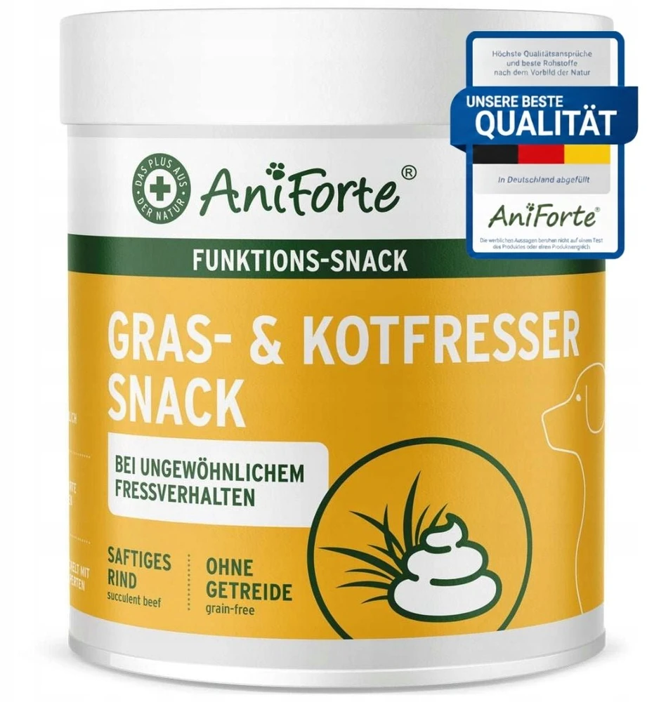 ANIFORTE Šunų skanėstas nuo žolės ir išmatų, 50 g