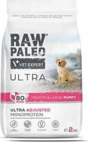 RAW PALEO Ultra Pork Medium & Large Puppy - sausas šunų maistas - 10 kg