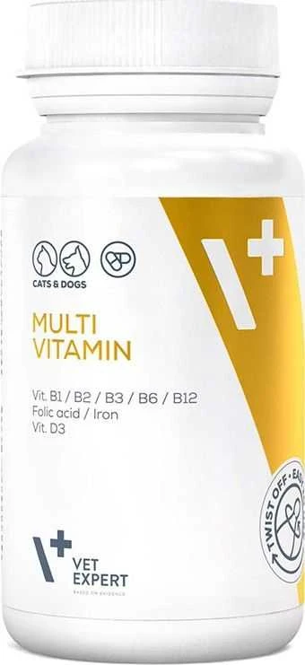 Vetexpert Vitaminai ir papildai - VET EXPERT Multivitaminai šunims ir katėms 30 kapsulių