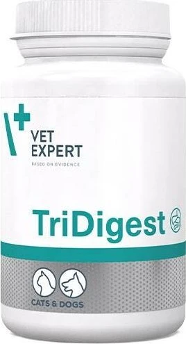 Gyvūnų Papildas - VetExpert TriDigest Tabletės Virškinimo Sveikatai 40 Tablečių Be Grūdų