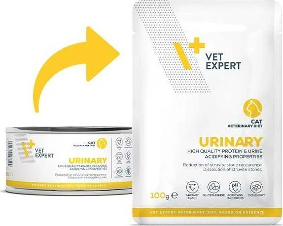 VET EXPERT Veterinary Diet Urinary Cat - šlapias kačių maistas - 100 g