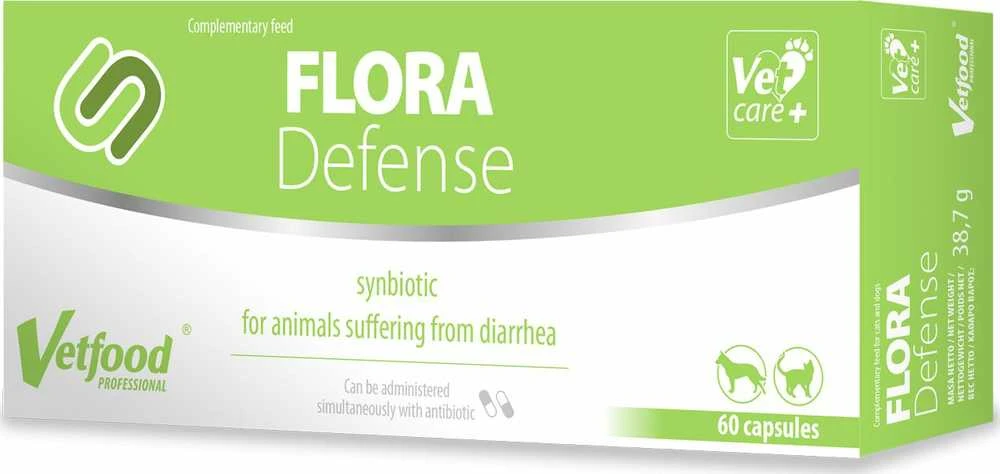 VETFOOD Flora Defense – papildai šunims – 60vnt.
