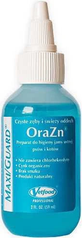 Gyvūnų burnos higiena - VETFOOD Maxi/Guard OraZn skystis šunims ir katėms 59 ml