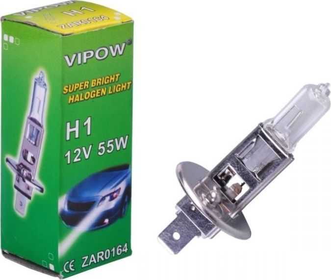 Vipow Automobilio lemputė H1-12V 55W