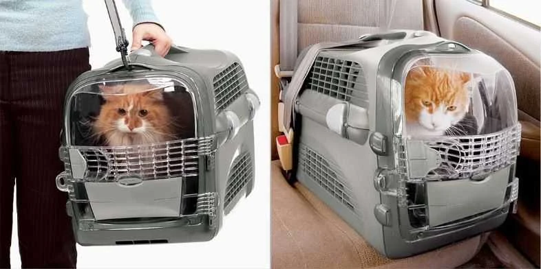 Catit Transporter Design Cabrio, mėlyna/pilka