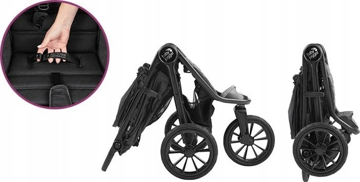 Vežimėlis Baby Jogger City Elite 2 | Juodas (Opulent Black)