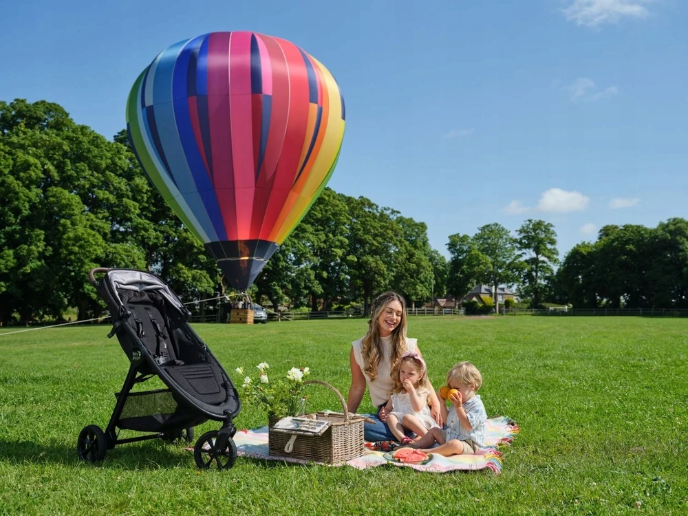 Vežimėlis BABY JOGGER BBJ WOZEK CITY MINI GT3 RICH Juodas (2224479)