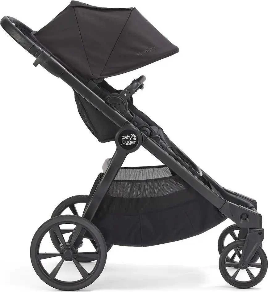 Baby Jogger BBJ Vežimėlis CITY SELECT 2 TENCEL - LUNAR Juodas W