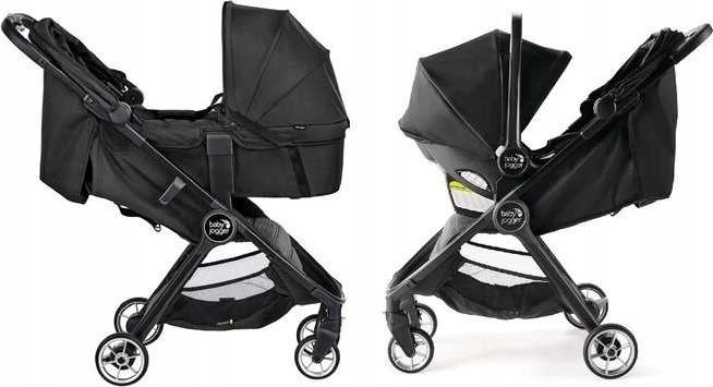 BABY JOGGER 470847 vežimėlis CITY TOUR 2 PITCH Juodas 2144040