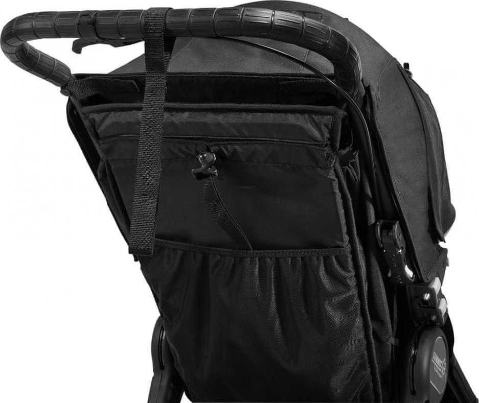 Vežimėlis Baby Jogger Summit X3, juodas (Midnight Juodas)