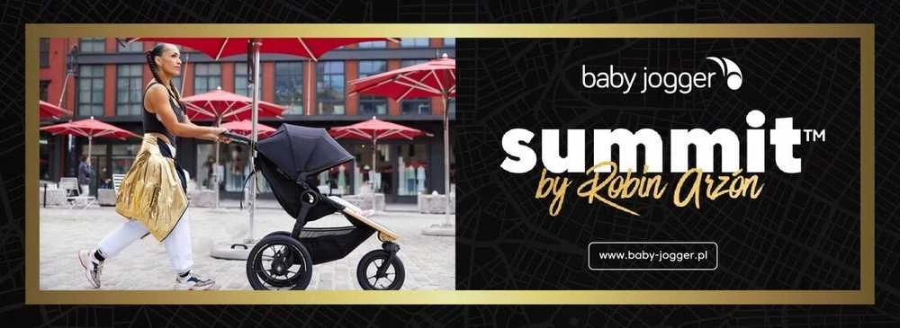 Vežimėlis Baby Jogger Summit X3, juodas (Midnight Juodas)