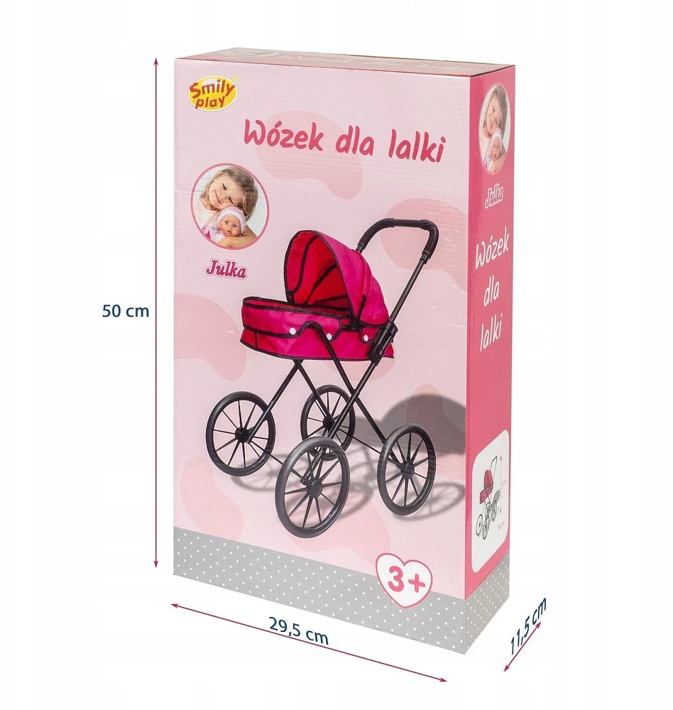 Smily Play Vežimėlis dla lalek SmilyPlay SP85276 52764