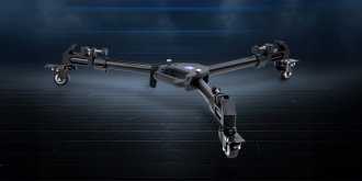 Kamera - Fotopro Dolly DP 2 15 kg talpos Juoda