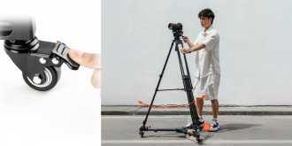 Kamera - Fotopro Dolly DP 2 15 kg talpos Juoda