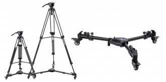 Kamera - Fotopro Dolly DP 2 15 kg talpos Juoda