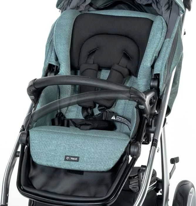 Vežimėlis Espiro Vežimėlis 2in1 Espiro NEXT 2.1 07 MELANGE GRAY CENTER GEL