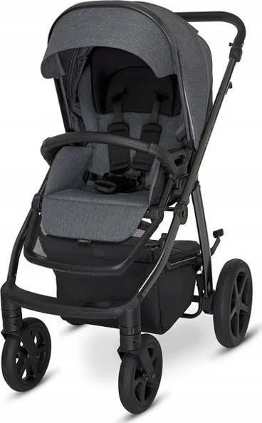 Vežimėlis Espiro VEŽIMĖLIS ESPIRO NEXT UP CHROME 2in1 607 GRAY SHADES AIR 5906724205583