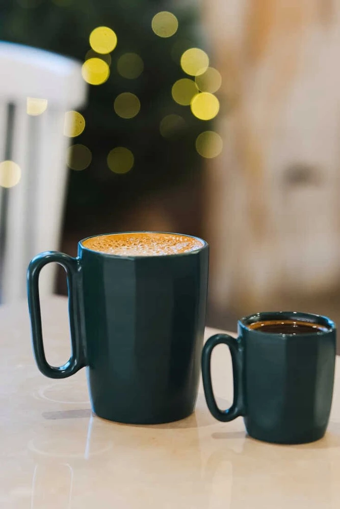 Vialli Design - FUORI - Mug 2vnt. 80ml - Žalias