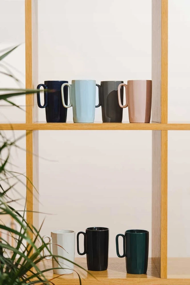 Vialli Design - FUORI - Mug 2vnt. 80ml - Žalias