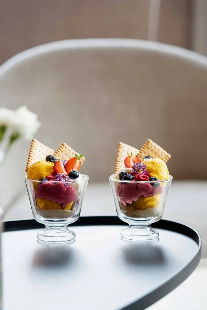 Vialli Design Misy dubenėliai desertui su dvigubomis sienelėmis 250 ml (9002)