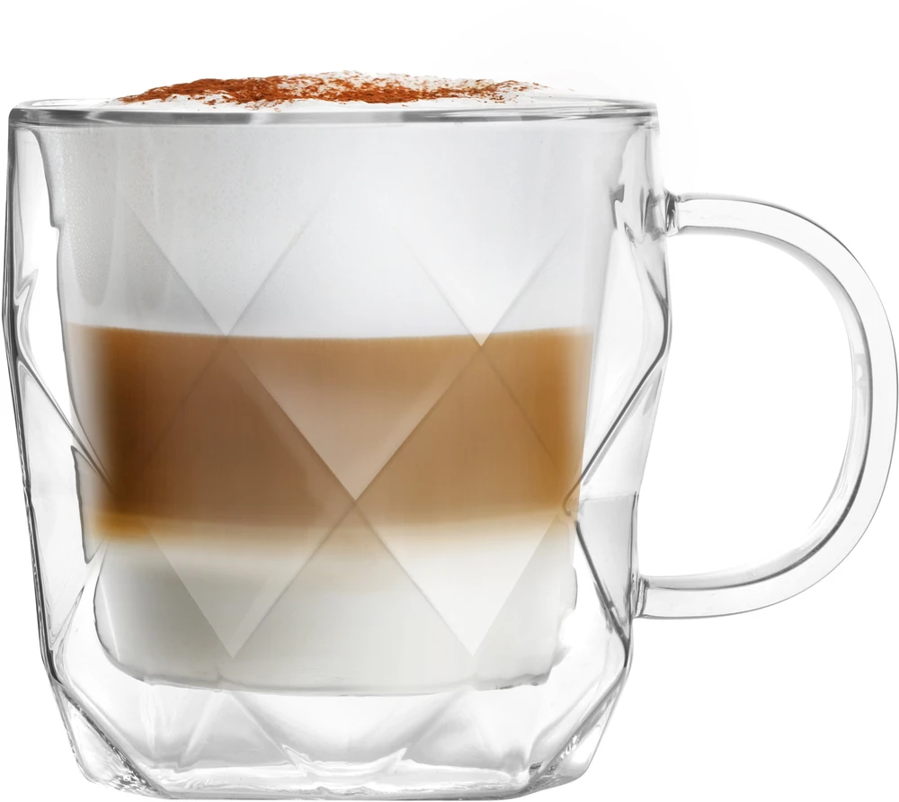 Vialli Design Dviejų sienelių puodelis Geo 450 ml 8517