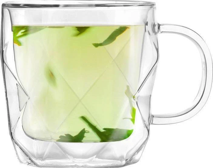Vialli Design Dviejų sienelių puodelis Geo 450 ml 8517