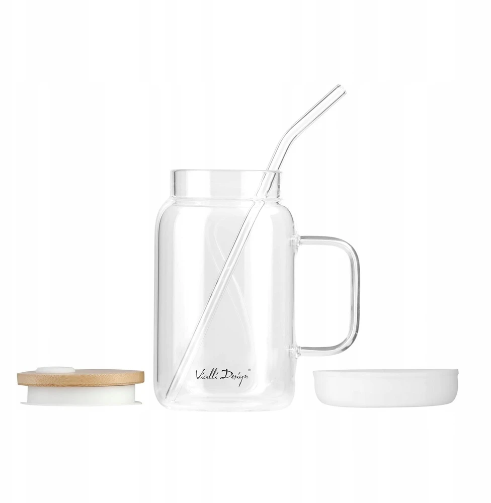 Vialli Design Stiklainis 600 ml baltas Fuori 29835
