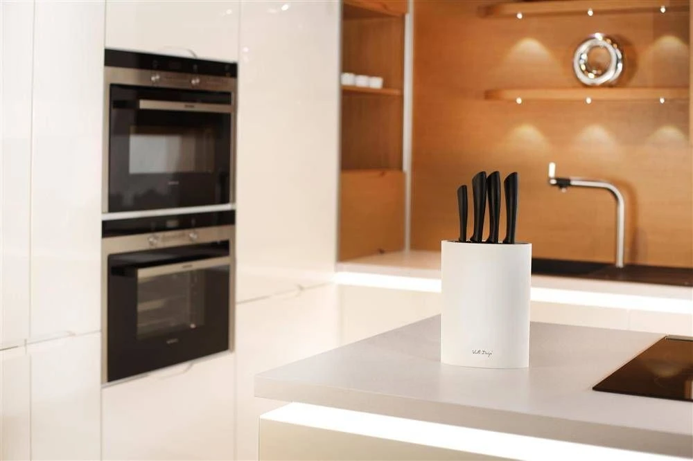 Vialli Design Ovalus peilių laikiklis Bianco 30386