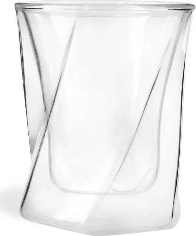 Vialli Design STIKLINĖ SU DVIGUBOMIS SIENELĖMIS VISKIUI 300ml CRISTALLO 25509 VIALLI DESIGN