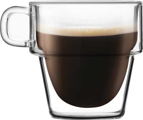 Vialli Design Terminės stiklinės espreso kavai, 6 vnt. 150 ml Senso 27435
