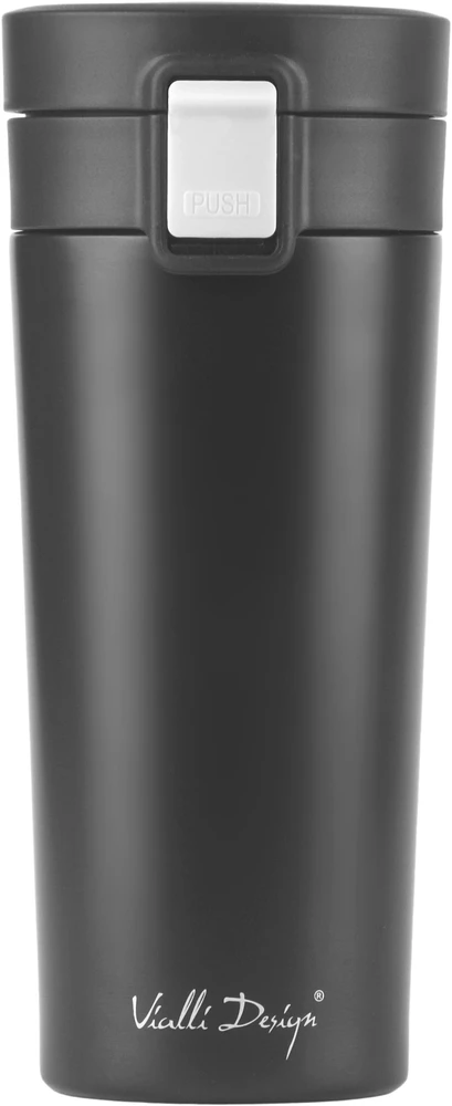Gertuvė Vialli Design Termo puodelis 400ml FUORI grafito 27671