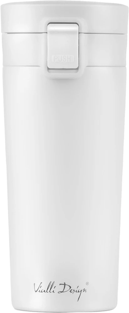 Vialli Design Termo puodelis 400 ml FUORI baltas 27664