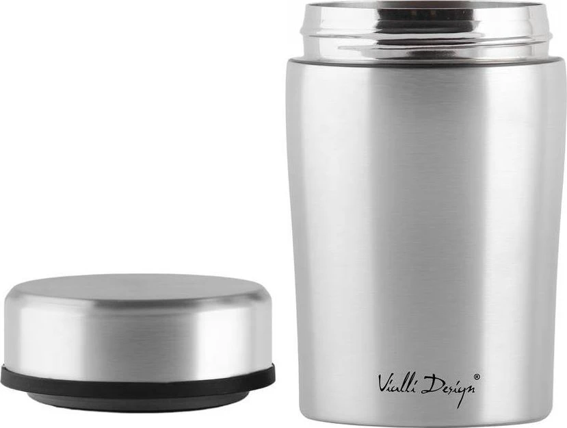 Vialli Design Termos obiadowy Fuori 0.5 l Sidabrinė