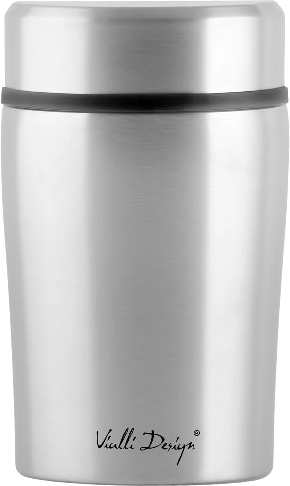 Vialli Design Termos obiadowy Fuori 0.5 l Sidabrinė