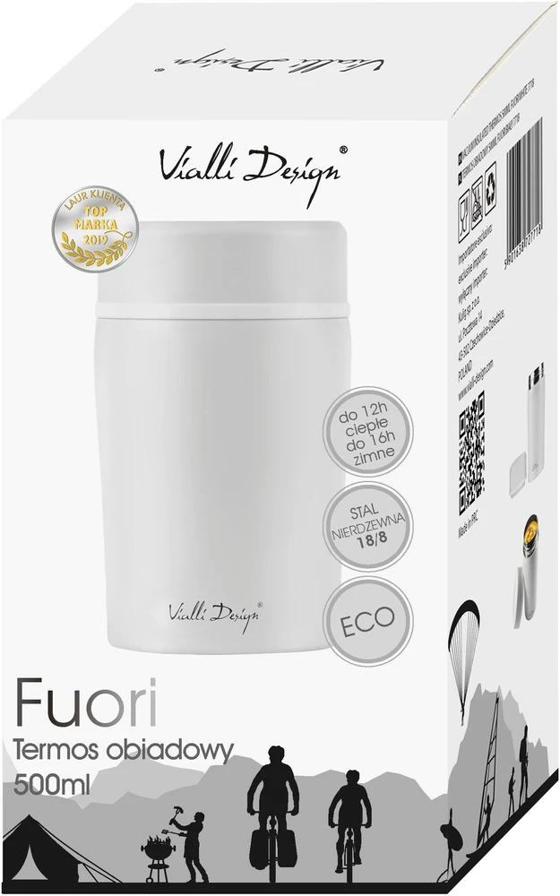 Vialli Design Termosas maistui 500ml Fuori baltas 7718