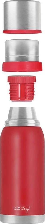 Vialli Design Termos turistinis Fuori 1 l Raudona