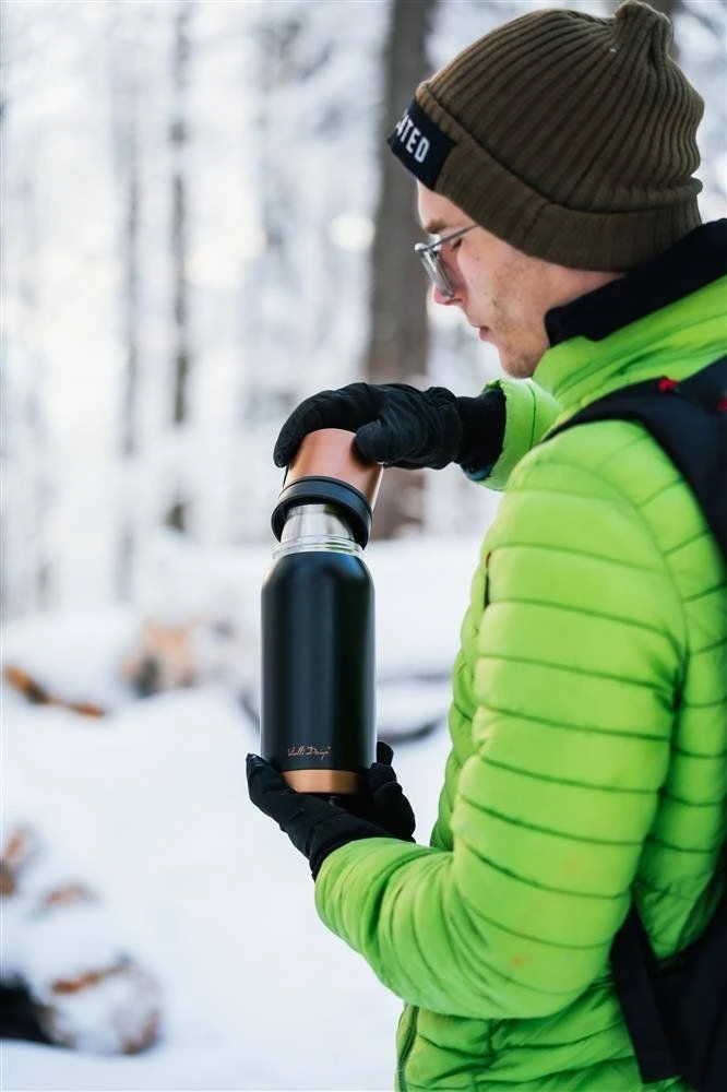 Vialli Design Termos turistinis Fuori 1 l Juodas