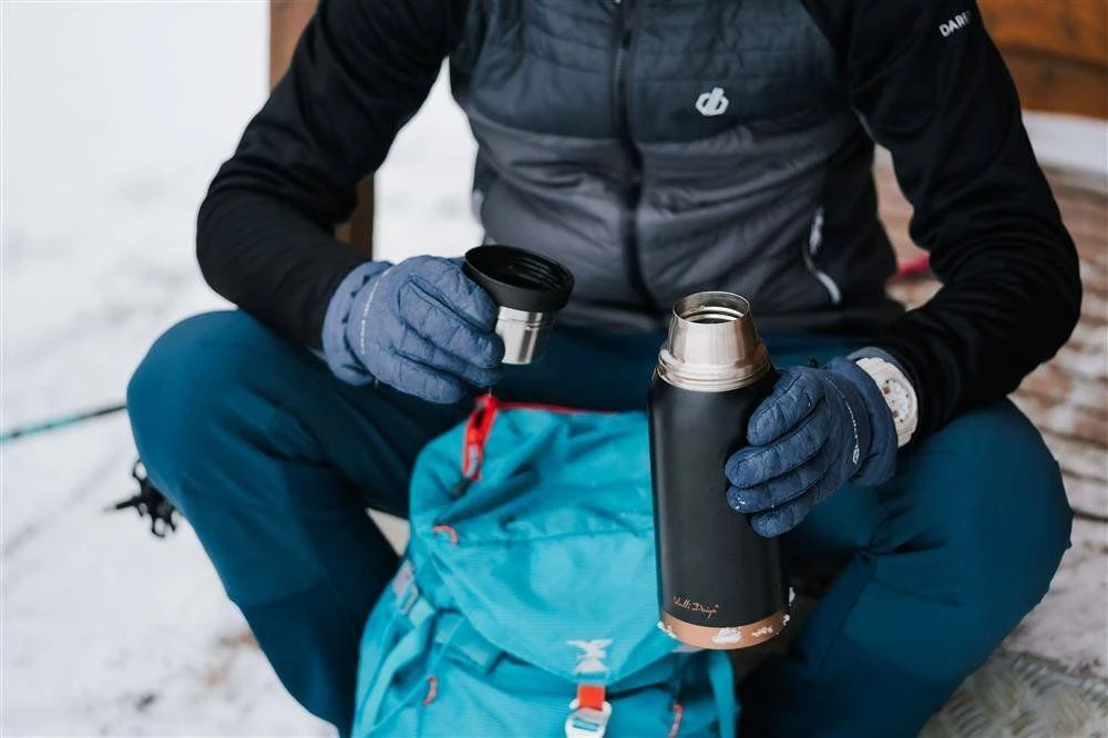 Vialli Design Termos turistinis Fuori 1 l Juodas