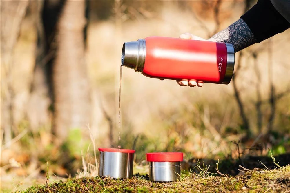 Vialli Design Termos turistinis Fuori 1 l Raudona