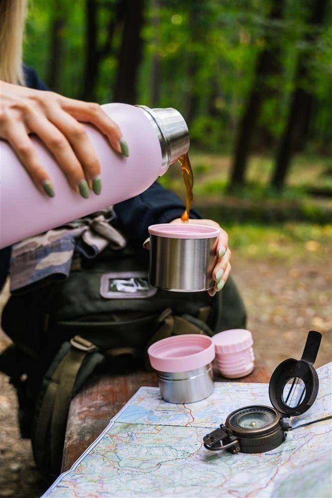 Vialli Design Termos turistinis Fuori 1 l Rožinė
